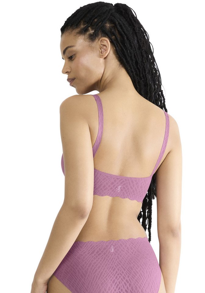 sloggi Bustier ZERO Feel Bliss mit herausnehmbaren, atmungsaktiven Pads und Stretch-Spitze – Bild 4 von 5