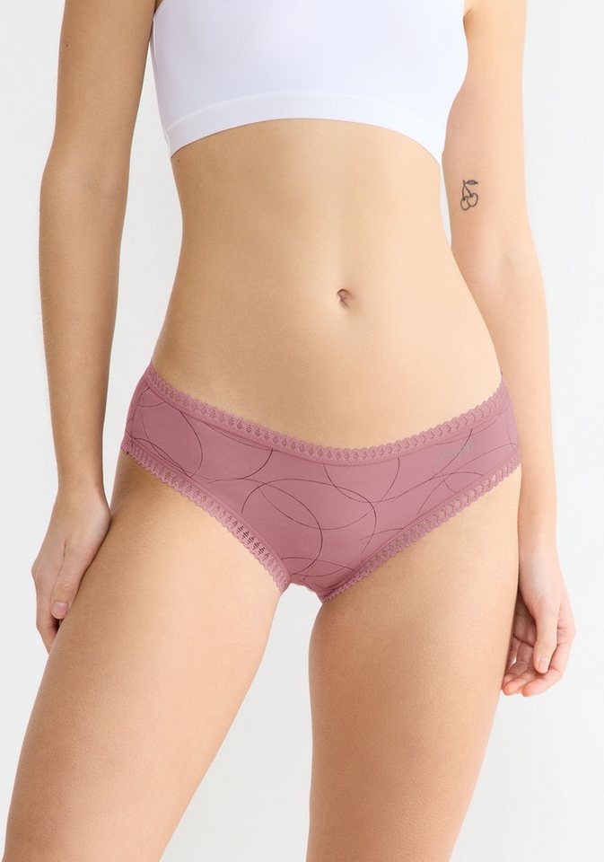 sloggi Hipster GO Crush (3er Pack) mit Spitzendetails, Multipack – Bild 2 von 5