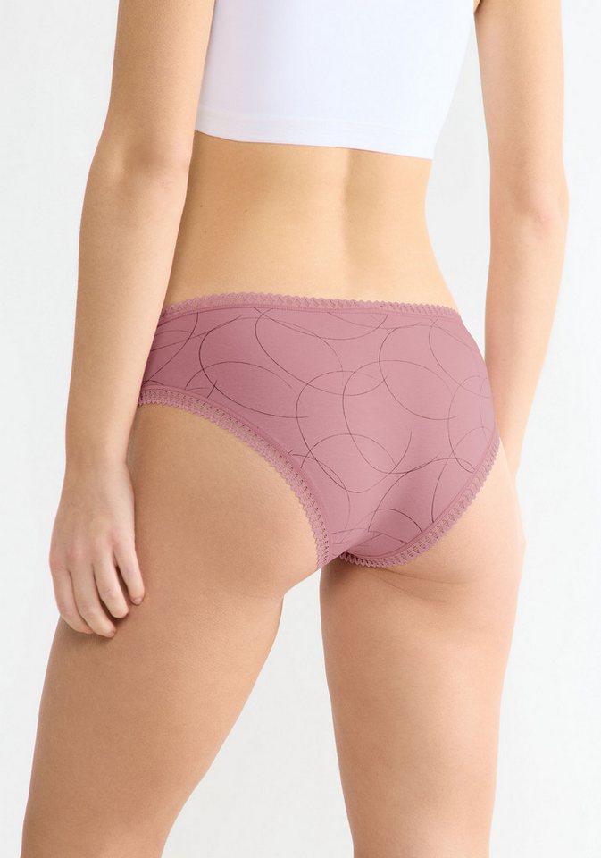 sloggi Hipster GO Crush (3er Pack) mit Spitzendetails, Multipack – Bild 3 von 5