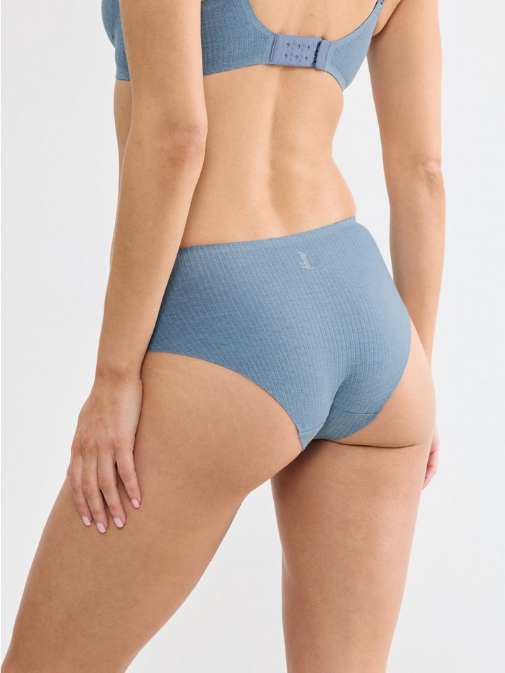 sloggi Hipster ZERO Feel Pure dezenter Streifeneffekt, nahtlos, Stretch – Bild 3 von 5