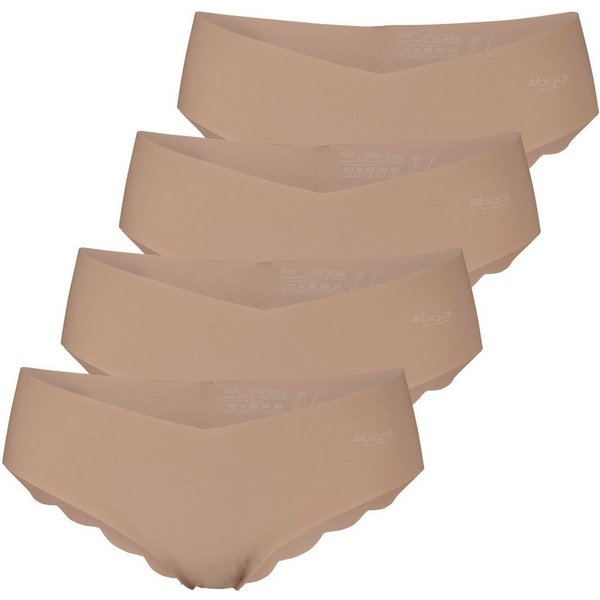sloggi Hipster Zero Microfibre saumlose Abschlüsse, Wellenkante, kein Abzeichnen, im 4er Pack