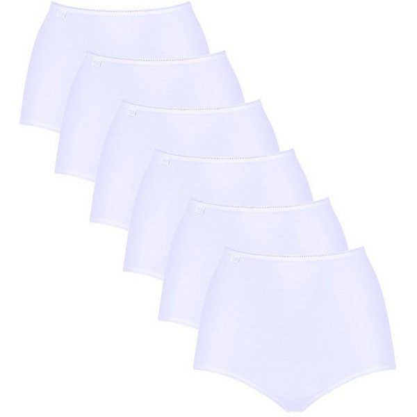 sloggi Maxislip 6er Pack 24/7 Microfibre (Spar-Set) Maxi Slip - Atmungsaktiv - Hoch ausgeschnitten für optimalen Sitz