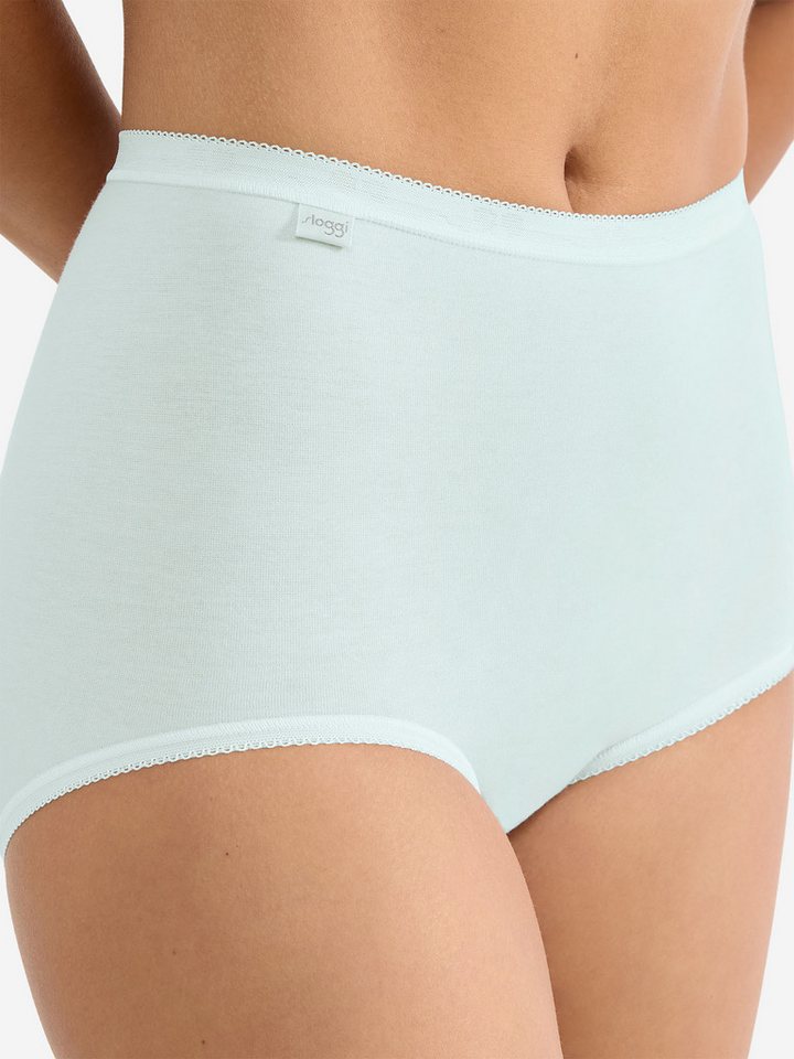sloggi Maxislip Originals Basic H (3-St) Hoher Slip, Taillenslip, High Waist Slip – Bild 4 von 5