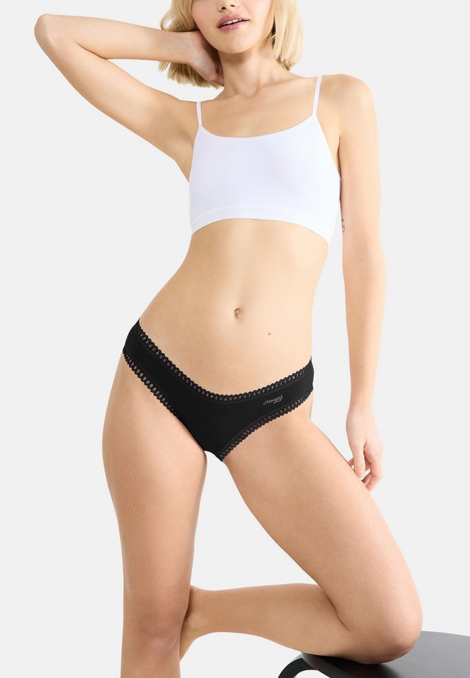sloggi Minislip 3er Pack GO Crush (Spar-Set, 3-St) Mini Slip - Baumwolle - Atmungsaktiv - Komfortabel und atmungsaktiv – Bild 5 von 5