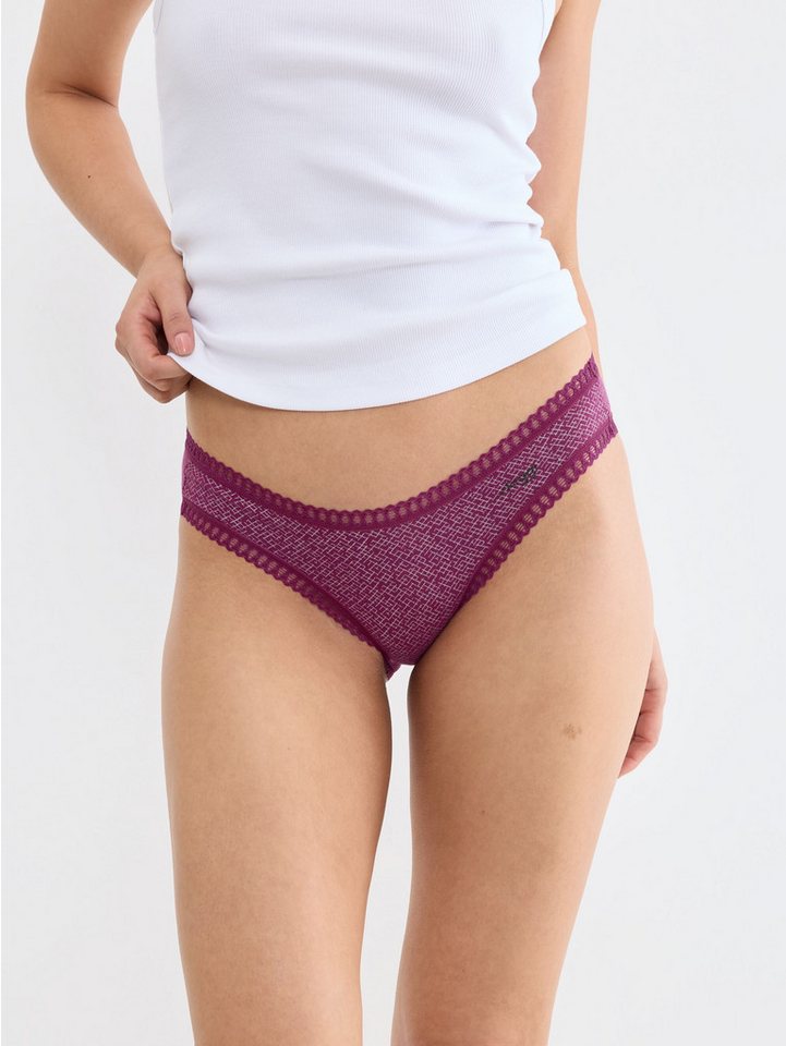 sloggi Minislip GO Crush (3er Pack) dehnbare Spitzendetails, Cotton-Mix – Bild 2 von 5