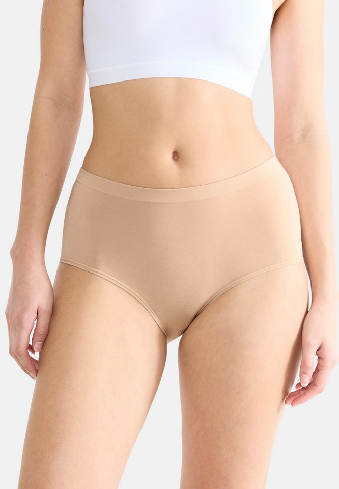 sloggi Panty 4er Pack GO Sense (Spar-Set, 4-St) High Waist Panty - Nahtlos - High Waist Panty im modernen Design – Bild 2 von 5