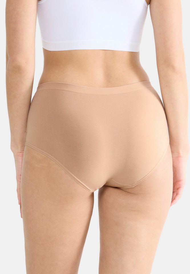sloggi Panty 4er Pack GO Sense (Spar-Set, 4-St) High Waist Panty - Nahtlos - High Waist Panty im modernen Design – Bild 3 von 5