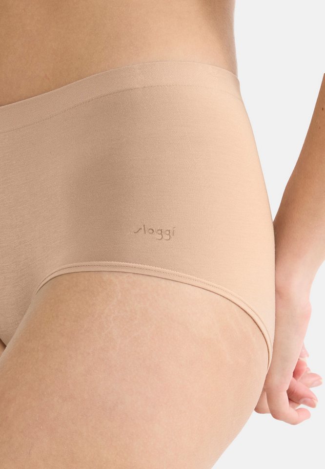 sloggi Panty 4er Pack GO Sense (Spar-Set, 4-St) High Waist Panty - Nahtlos - High Waist Panty im modernen Design – Bild 4 von 5