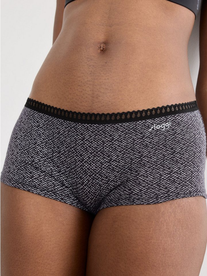sloggi Panty GO Crush (3er Pack) mit Spitzendetails, Cotton-Mix – Bild 4 von 5