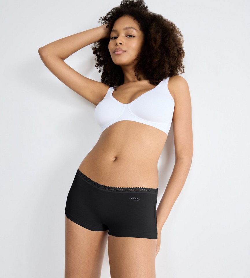 sloggi Panty GO Crush (3er Pack) mit Spitzendetails, Cotton-Mix – Bild 5 von 5