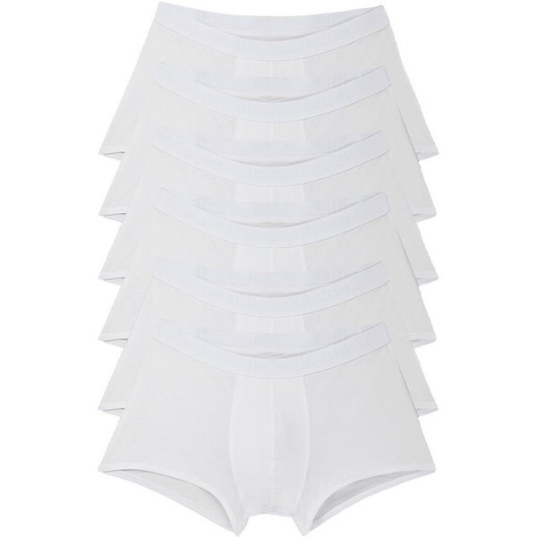 sloggi Retro Boxer 6er Pack 24/7 (Spar-Set, 6-St) Hipster Short / Pant - Baumwolle - ohne Eingriff - Atmungsaktiv