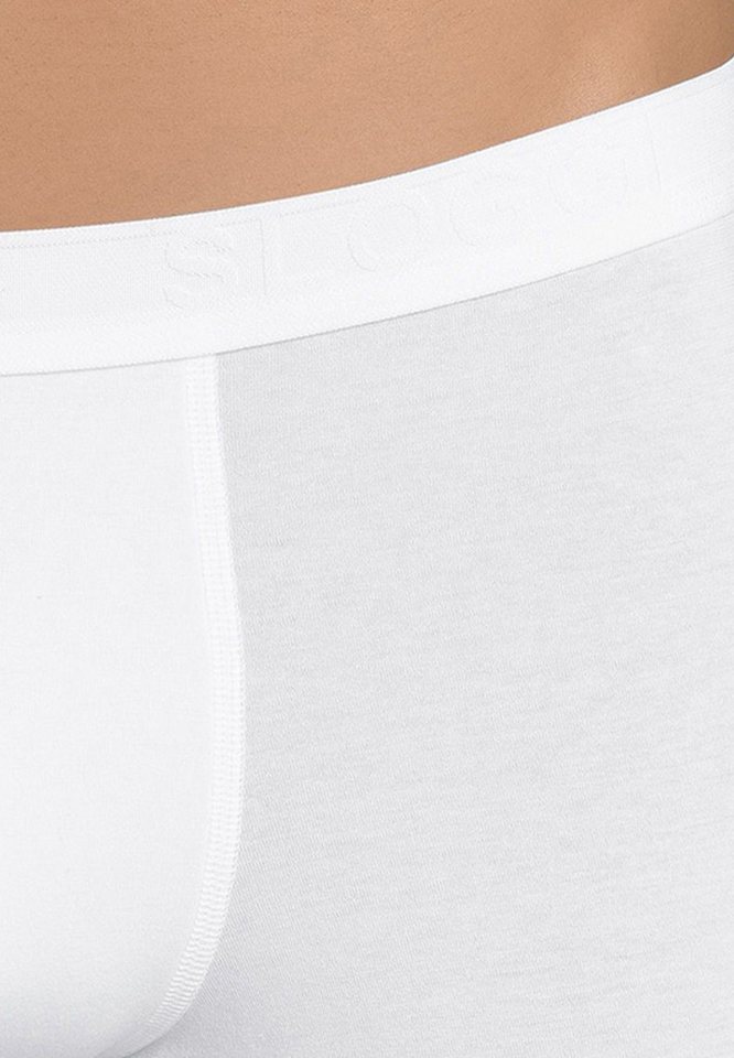sloggi Retro Boxer 6er Pack 24/7 (Spar-Set, 6-St) Hipster Short / Pant - Baumwolle - ohne Eingriff - Atmungsaktiv – Bild 4 von 4