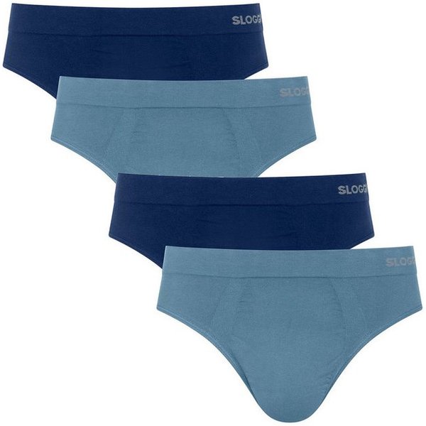 sloggi Slip GO Smooth Brief (4-St) Männer klassisch geschnittene