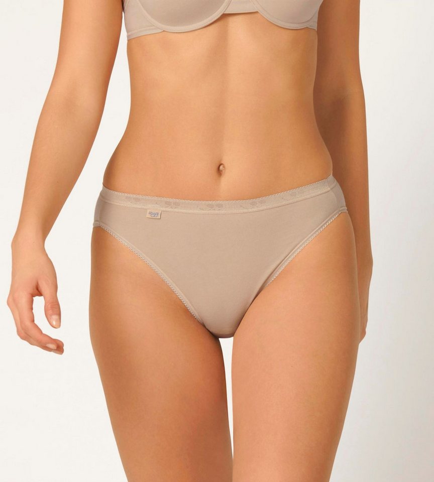 sloggi Slip perfekter Sitz, Baumwollmix, elastisch, weiche Nähte im 4er SPARPACK Elastikbund, im 4er Pack – Bild 3 von 4