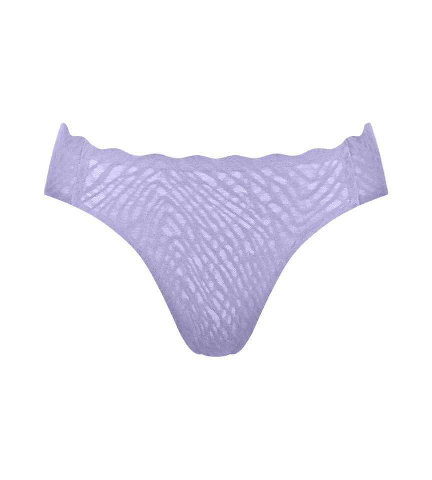 sloggi Slip ZERO Feel Bliss unsichtbar, mit Spitzenoptik, mit hohem Beinausschnitt – Bild 2 von 5