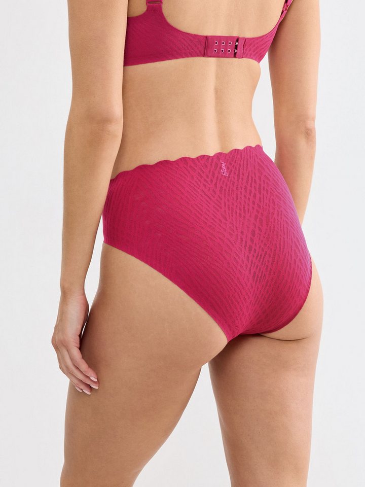 sloggi Slip ZERO Feel Bliss unsichtbar, mit Spitzenoptik, mit hohem Beinausschnitt – Bild 3 von 5