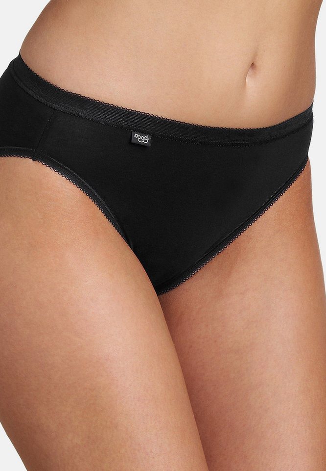sloggi Tai-Slip 3er Pack Basic + (Spar-Set) Tai Slip - Baumwolle - Atmungsaktiv - Perfekter Sitz – Bild 2 von 3