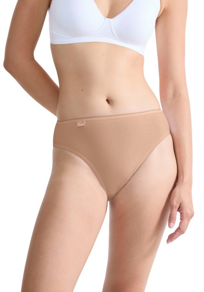 sloggi Taillenslip 24/7 Cotton (3er Pack) elastischer Bund mit Spitze, flache Nähte – Bild 2 von 5