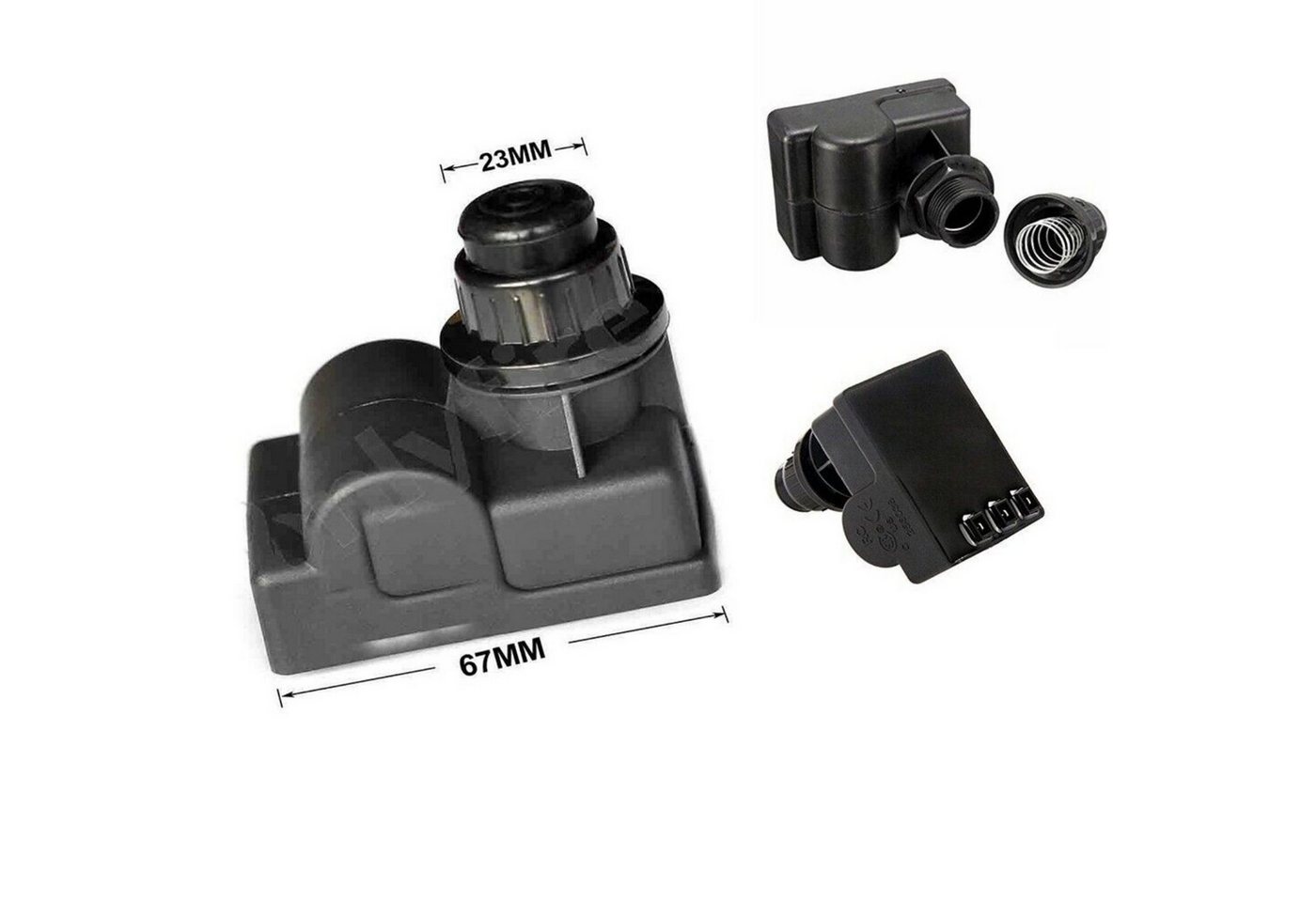 Smad Elektro-Grillanzünder MCDHQ-3, 3 Outlet,AA Battery,Gas – Bild 2 von 5