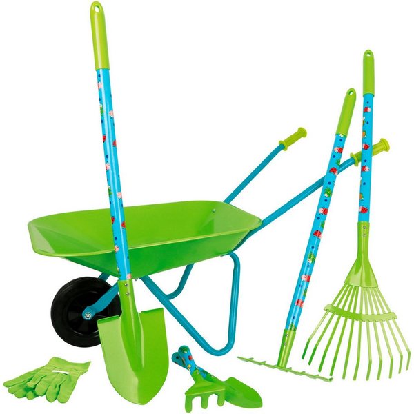 Small Foot Kinder-Gartenset, mit Schubkarre