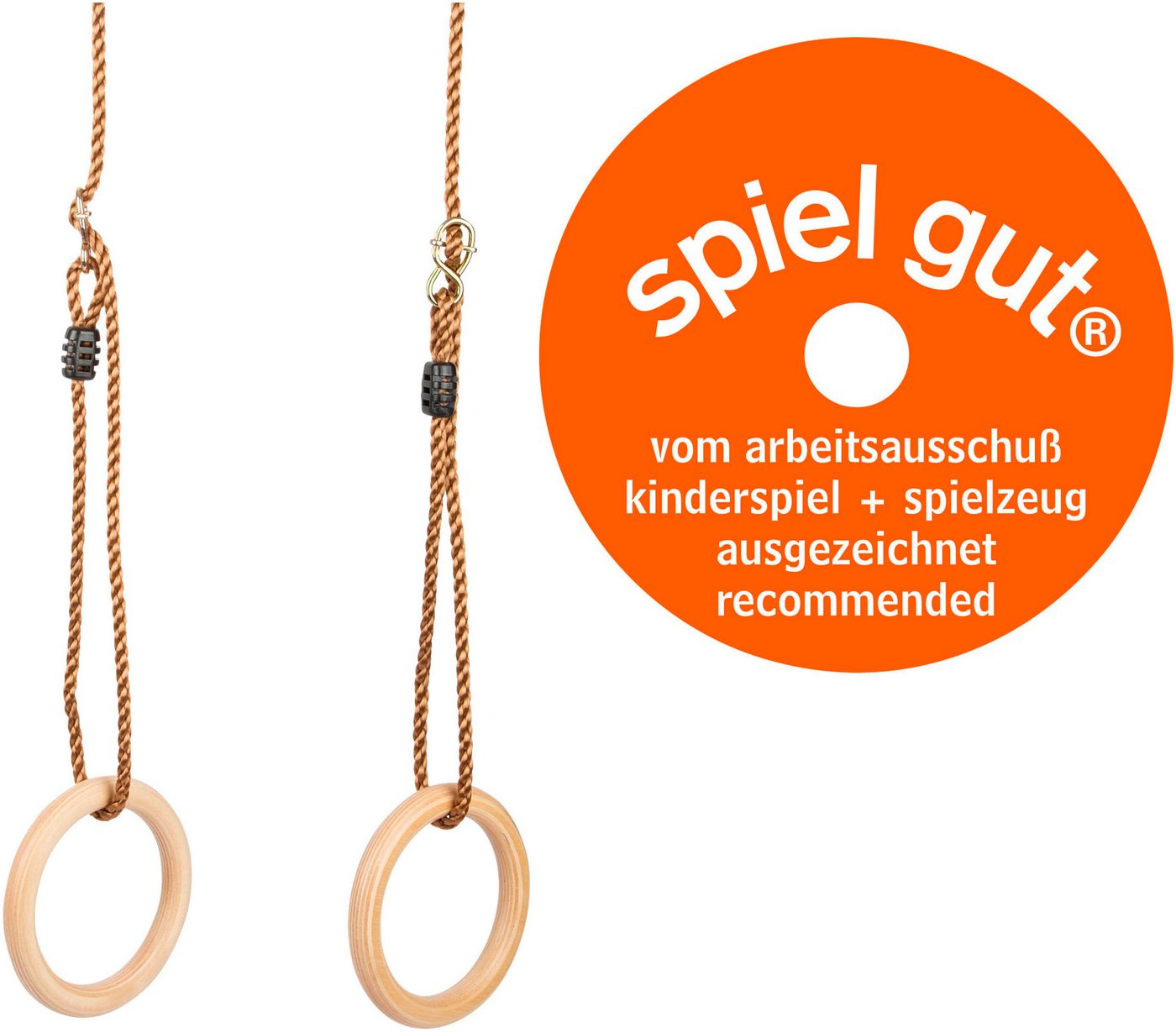 Small Foot Schaukelsitz Turnringe, für Schaukel- und Klettergerüst – Bild 5 von 5