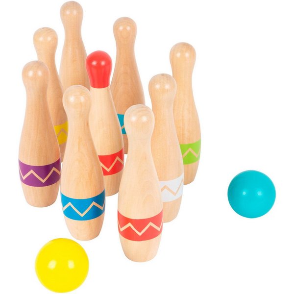 Small Foot Spiel Kegelspiel Active, Kinderspiel, inkl. Tragebeutel