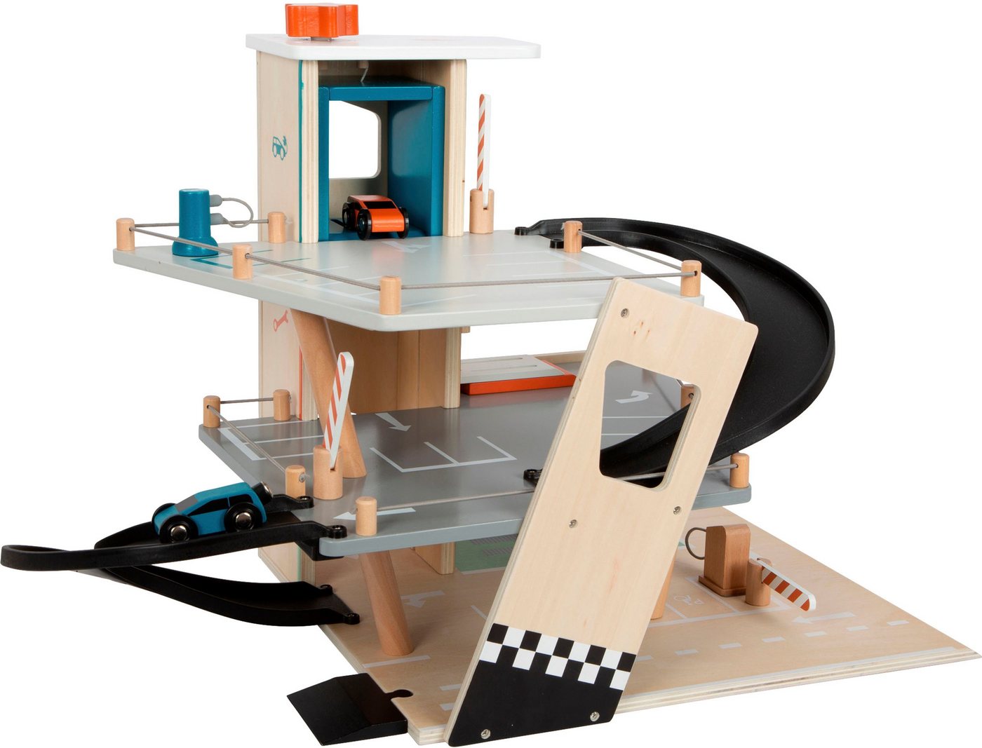 Small Foot Spiel-Parkhaus Parkhaus Rallye – Bild 5 von 5