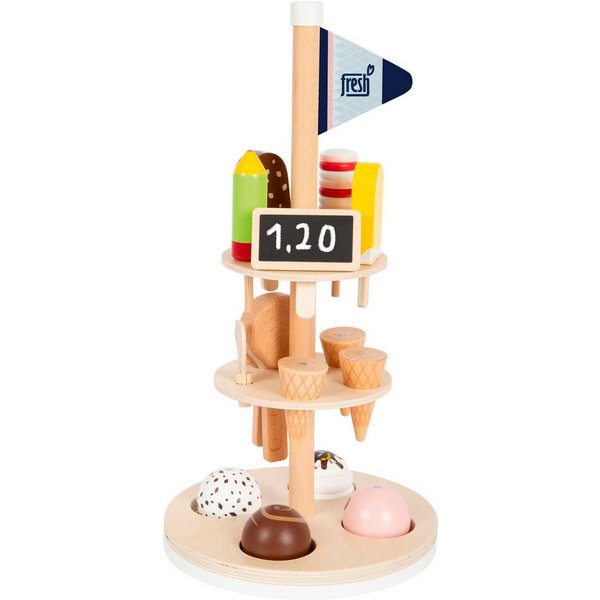 Small Foot Spiellebensmittel Eisständer, fresh, aus Holz