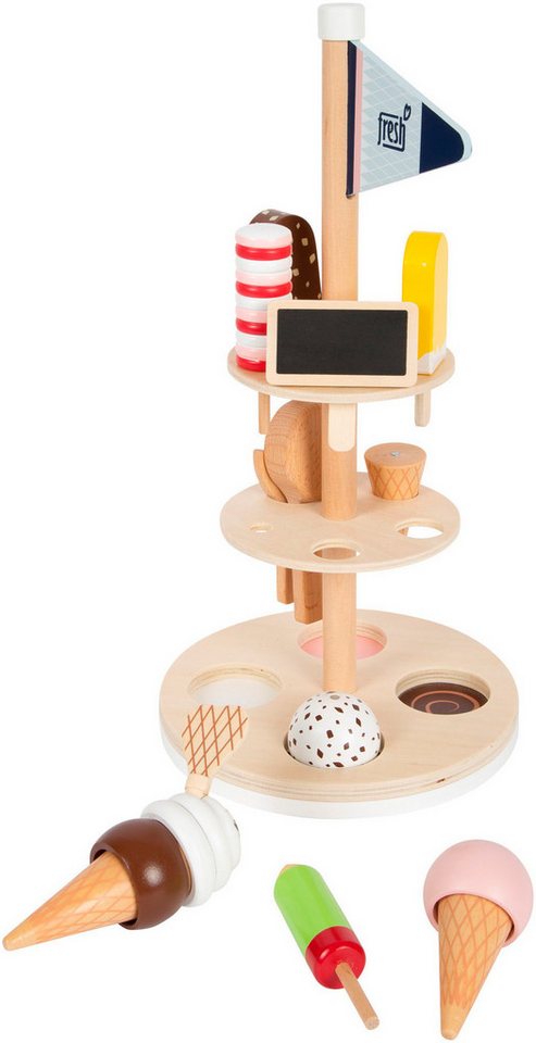 Small Foot Spiellebensmittel Eisständer, fresh, aus Holz – Bild 2 von 5
