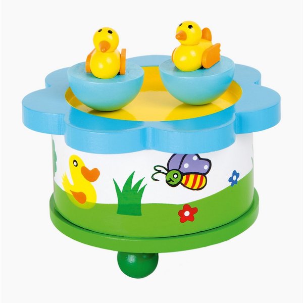 Small Foot Spieluhr Spieluhr Ententanz, (packung, 2-tlg), sehr leicht zu bedienen