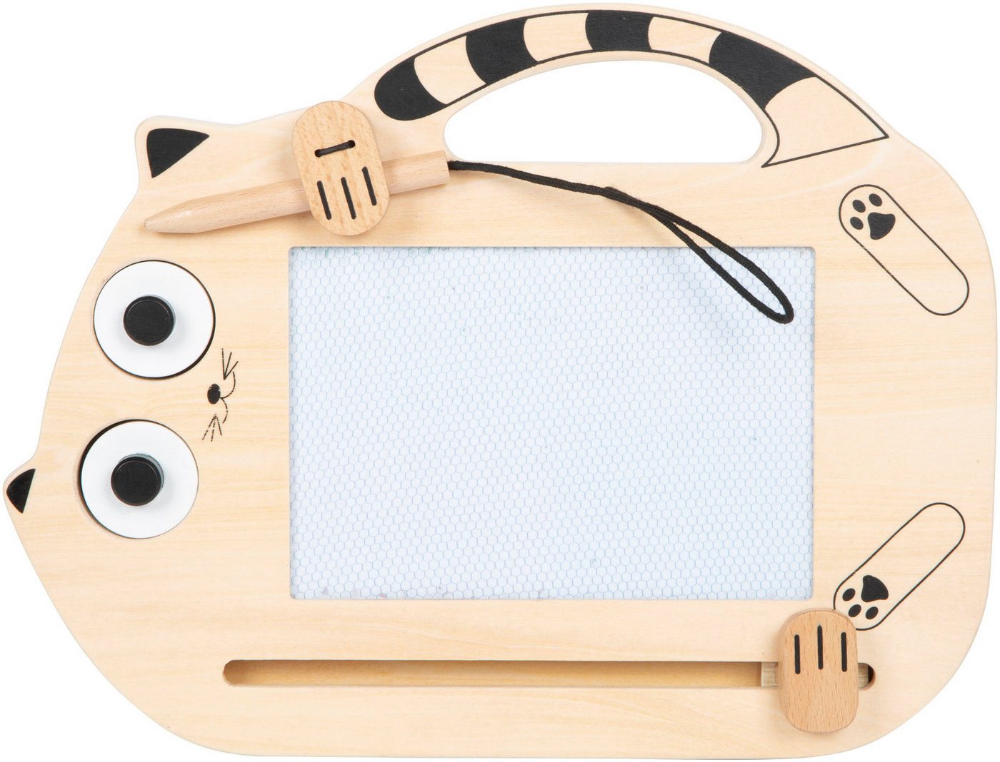 Small Foot Zaubertafel Katze, magnetisch, mit Tragegriff – Bild 2 von 5