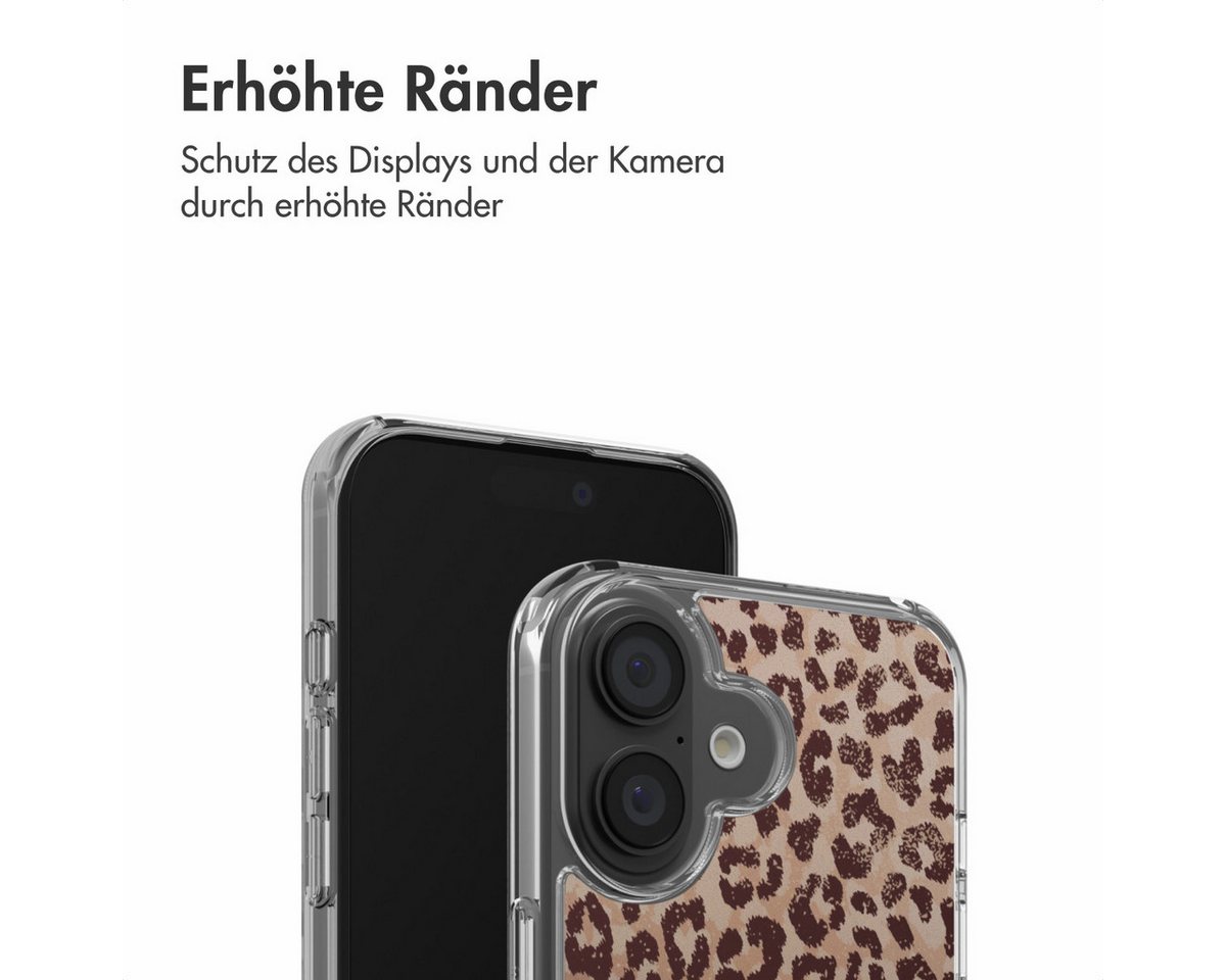imoshion Smartphone-Hülle imoshion Design Hülle Apple iPhone 16 - Leopard Mood – Bild 5 von 5