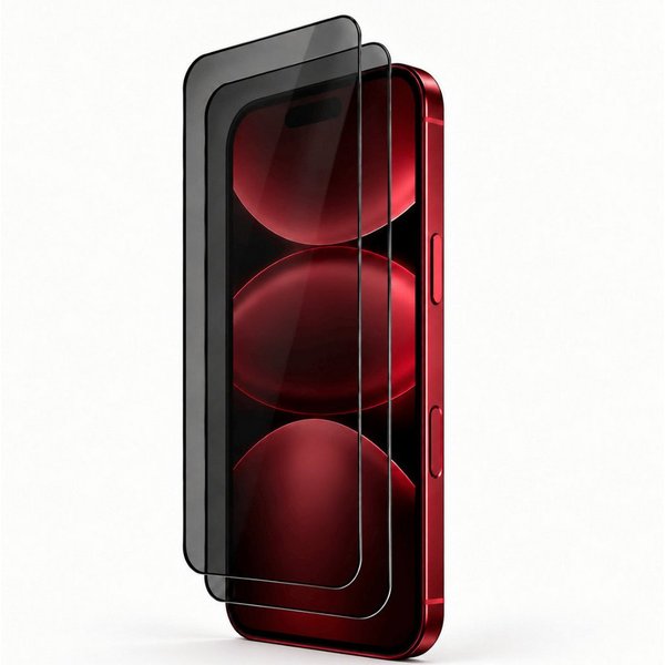 SmartUP Displayschutzglas 2x Schutzglas für Apple iPhone 18 Pro Max Blickschutz Panzerfolie Full für Apple iPhone 18 Pro Max, 2 Stück, Anti-Spy, Blickschutz, Pr