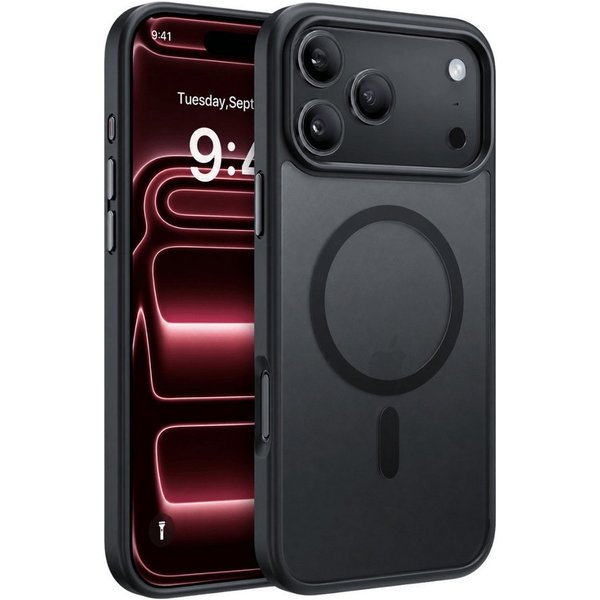 SmartUP Smartphone-Hülle für Apple iPhone 18 Pro Max MagSafe Case Handyhülle Smart Cover Magnet 6,9, MagSafe-Technologie, integrierter Kameraschutz