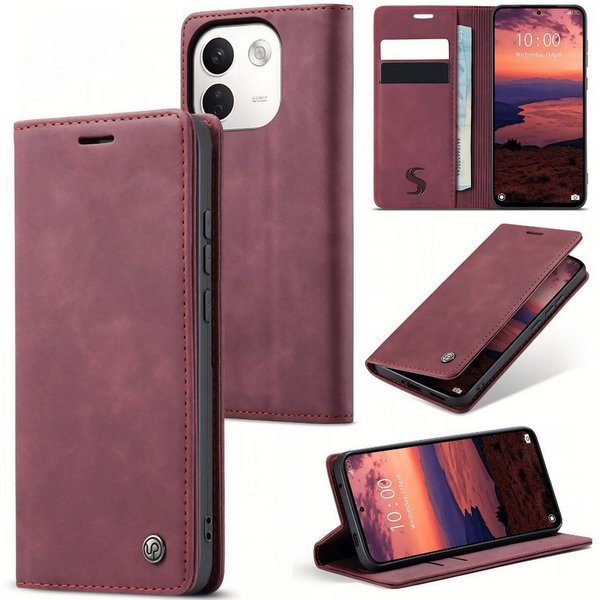 SmartUP Smartphone-Hülle für Xiaomi Redmi Note 17 Pro Max 5G Klapphülle Fliphülle Tasche Cover 6,83, integrierte Standfunktion, Kartenfächer