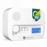 smartwares FGA-13041 CO-Melder (LCD-Display, 10 Jahre Sensor, 1,5 sehr gut Testsieger Wertung)