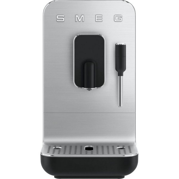 Smeg Espressomaschine BCC12BLMEU Kompakt-Kaffeevollautomat