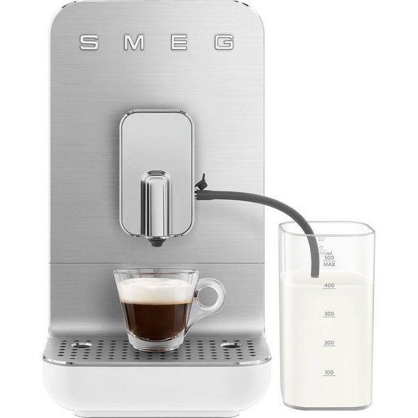 Smeg Kaffeevollautomat BCC13WHMEU, inkl. Milchbehälter