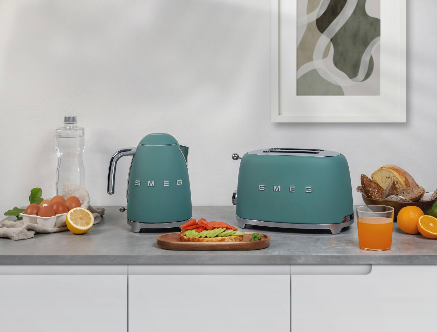 Smeg Toaster TSF01EGMEU, 2 Schlitze, für 2 Scheiben, 950 W – Bild 3 von 4