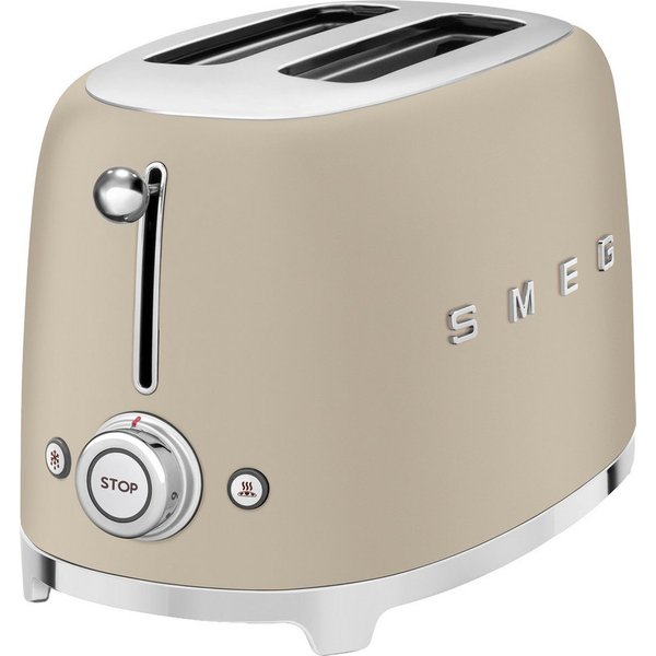 Smeg Toaster TSF01MLMEU, 2 Schlitze, für 2 XXL-Toastscheiben, 950 W