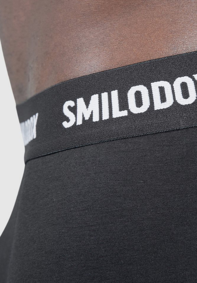 Smilodox Boxershorts 5er Pack, Unterhosen Herren aus Baumwolle mit elastischem Bund Weiches Material, Atmungsaktiv, Elastischer Bund, Strapazierfähig – Bild 3 von 4
