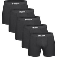 SMILODOX Boxershorts 5er Pack Thoren, Größe M in Schwarz