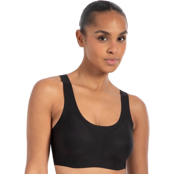 Smilodox Bralette Nysa, Plunge Bralette, leicht bügellos Komfort BH, anpassbare Träger Hochwertige Unterwäsche, dehnbarer Stoff, Plunge Ausschnitt