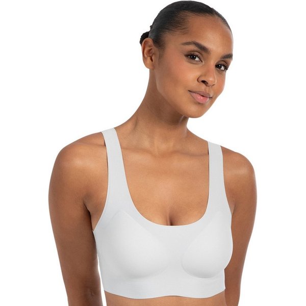Smilodox Bralette Nysa, Plunge Bralette, leicht bügellos Komfort BH, anpassbare Träger Hochwertige Unterwäsche, dehnbarer Stoff, Plunge Ausschnitt