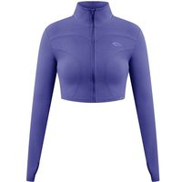 SMILODOX Crop Jacke Brianna, Größe S in Blau