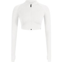 SMILODOX Crop Jacke Harly, Größe XL in Beige