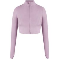 SMILODOX Crop Jacke Nilai, Größe M in Lila