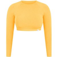 SMILODOX Crop Longsleeve Bethy, Größe XS in Orange