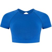 SMILODOX Crop Shirt Soheli, Größe XL in Blau