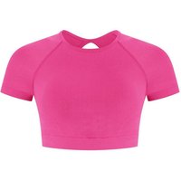 SMILODOX Crop Shirt Soheli, Größe M in Pink